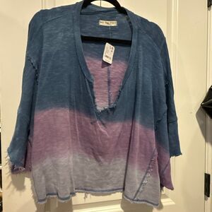 NWT free people, tunic sweatshirt, size medium